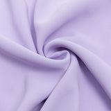 ONE SHOULDER RUFFLE TRIM DRESS IN PURPLE