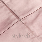 DUSTY ROSE SPAGHETTI STRAPS WRAP DRESS WITH SLIT