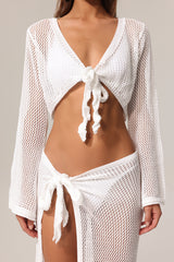 KIavia Hollow Out High Slit Two-Piece Set