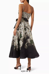 Picnic Dress in Linen Blend