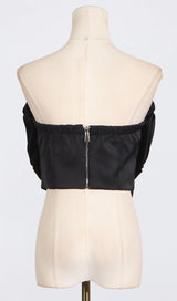 ANIMA 3D FLOWER TOP IN RED