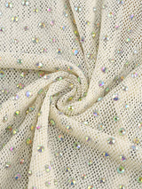 adora Vicky Cutout Sequin Rhinestone Mini Dress