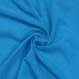 BLUE RUCHED STRAPLESS MIDI DRESS