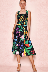 FLOWER PRINT TWO PIECES SET