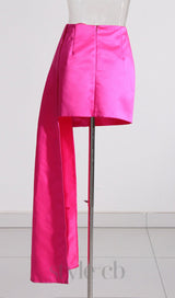 ANCHORET FLOWER MINI SKIRT IN PINK