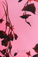 bryden strapless maxi dress in rose pink