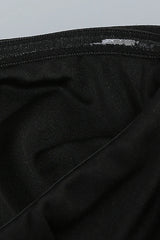 Nodin Strapless Dot Mesh Maxi Dress in red