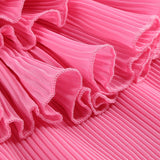 GEMMA CUT OUT FLOWER MINI DRESS IN PINK