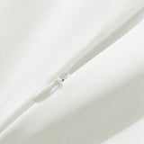 basia Petal Sleeve Cut Out Bow Mini Dress in white