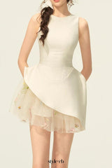 Liechti Floral Layer Mini Dress