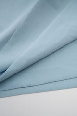 Aakifa Asymmetric Draped Maxi Dress in Baby blue