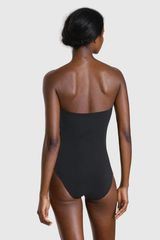odelette Strapless Cutout One Piece Swimsuit