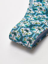 Printed Lace Bikini Set