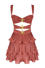 Starfish Cut Out Mini Dress