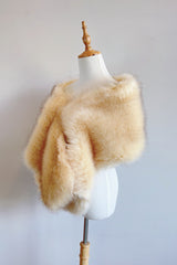isabel Fur Shawl
