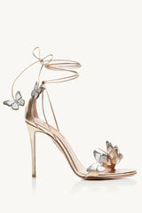 Jazma Papillon Sandals - Champagne