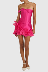 Kabir Satin Corset Two Piece Set