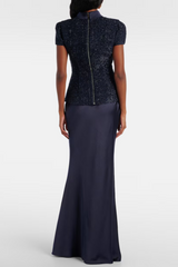 Munoz Metallic Tweed Two Piece Set