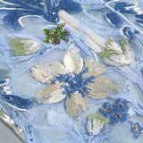 Dahlia Baby Blue Multi Maxi Dress