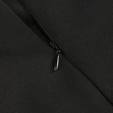 SPLICE SEQUIN MINI DRESS IN BLACK