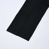 3d flower leopard pattern bandage maxi dress in black