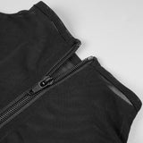 tassel sequin black corset maxi dress