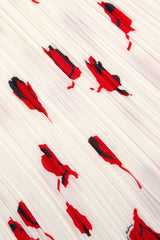 White Floral Plisse Midi Skirt Regular price £260