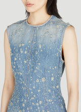 Tunic Mini Dress in Blue