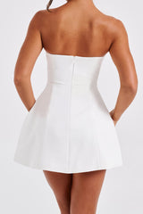 Asha Mini Dress - Ivory