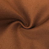 EVANGELINE 3D FLOWER CROP TOP SKIRT SET IN BROWN