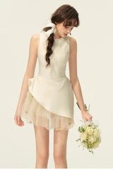 Liechti Floral Layer Mini Dress