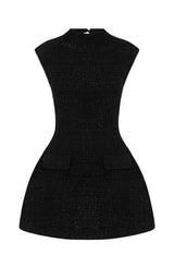 Blake Mini Dress - Black