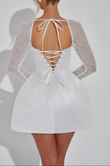 alberta Mini Dress - Ivory