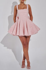 Dorothy Mini Dress - Blush