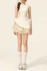 Liechti Floral Layer Mini Dress