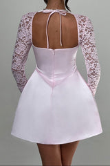 Sadie Mini Dress - Blush