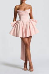 Trinity Mini Dress - Blush
