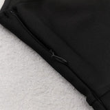 MESH CORSET HALTER MAXI DRESS IN BLACK styleofcb