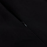 MESH STITCHED CROSS-TIE JUMPSUIT IN BLACK styleofcb