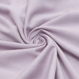 DEEP V-NECK SMALL FLYING-SLEEVED HIGH-RISE DRESS IN LIGHT PURPLE styleofcb