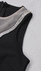 CUT OUT CRYSTAL MINI DRESS Dresses styleofcb