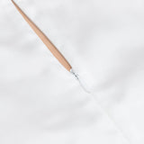 SATIN ONE SHOULDER MIDI DRESS IN WHITE styleofcb