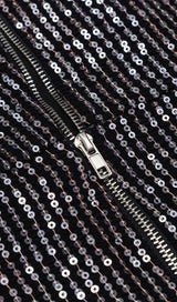 SEXY SEQUINED DRESS IN BLACK DRESSES styleofcb
