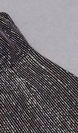 SEXY SEQUINED DRESS IN BLACK DRESSES styleofcb