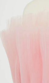 LAYERED STRAPLESS MINI DRESS IN PINK Dresses sis label