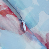 FLORAL CORSET MINI DRESS IN BLUE DRESS STYLE OF CB