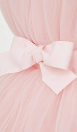 LAYERED STRAPLESS MINI DRESS IN PINK Dresses sis label