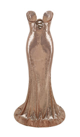 STRAPLESS SEQUIN MAXI DRESS Dresses Oh CICI