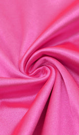 STRAPLESS LONG SLEEVE MIDI DRESS IN ROSE Dresses styleofcb