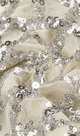 FEATHER SEQUIN TWO PIECE SET styleofcb